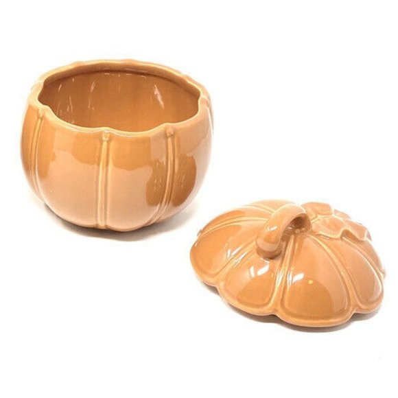 Princess House Kitchen Princess House Ceramic Pumpkin Bowl W Lids
